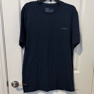 Columbia Men's Dark Blue Short Sleeve Tee